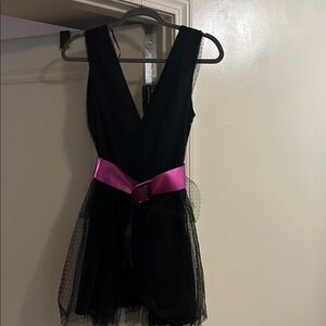 Zara Black Short Tulle Dress